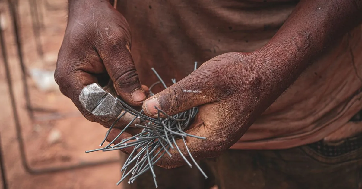 Manos de un trabajador